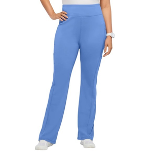 Jaanuu Bootcut Yoga Scrub Pant Ceil Blue 3X